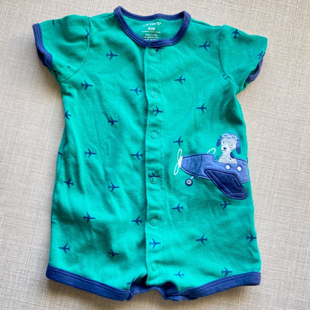 Summer Sale!☀️🌺 One Piece Carter’s Shorts Onesie